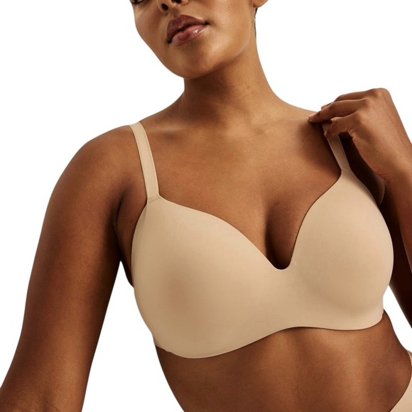KNIX WingWoman Contour Wireless Bra in warm sand - Picture 1 of 15